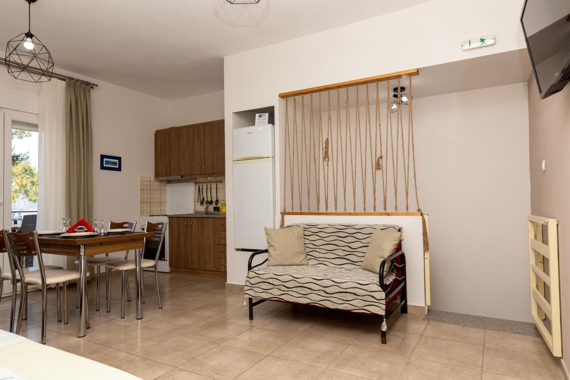 Antigone View Apartments Skala Potamia  Ngoại thất bức ảnh